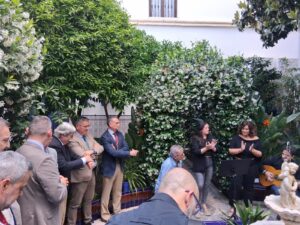 Inaguración patio de la subdelegación de defensa